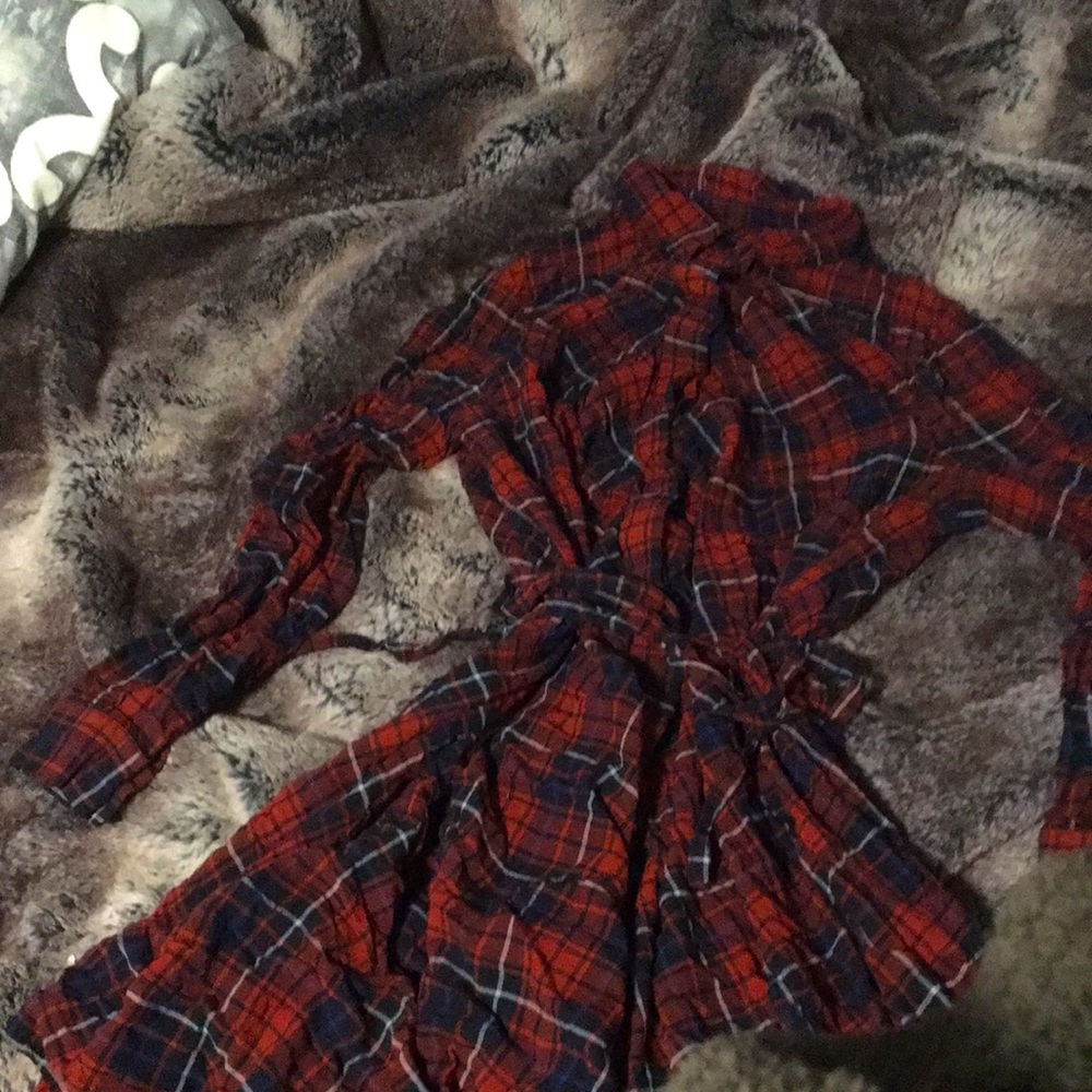 Plaid dress